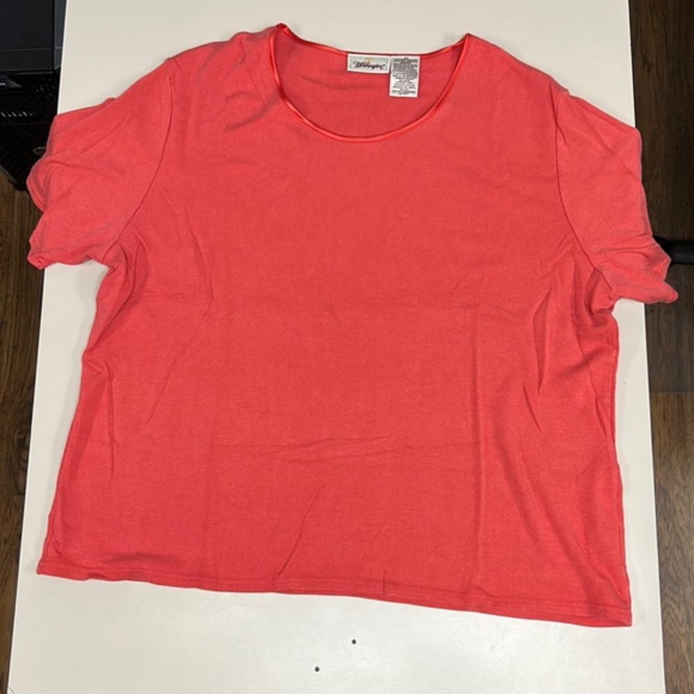 Worthington 3x coral color shirt. ‎ Good condition